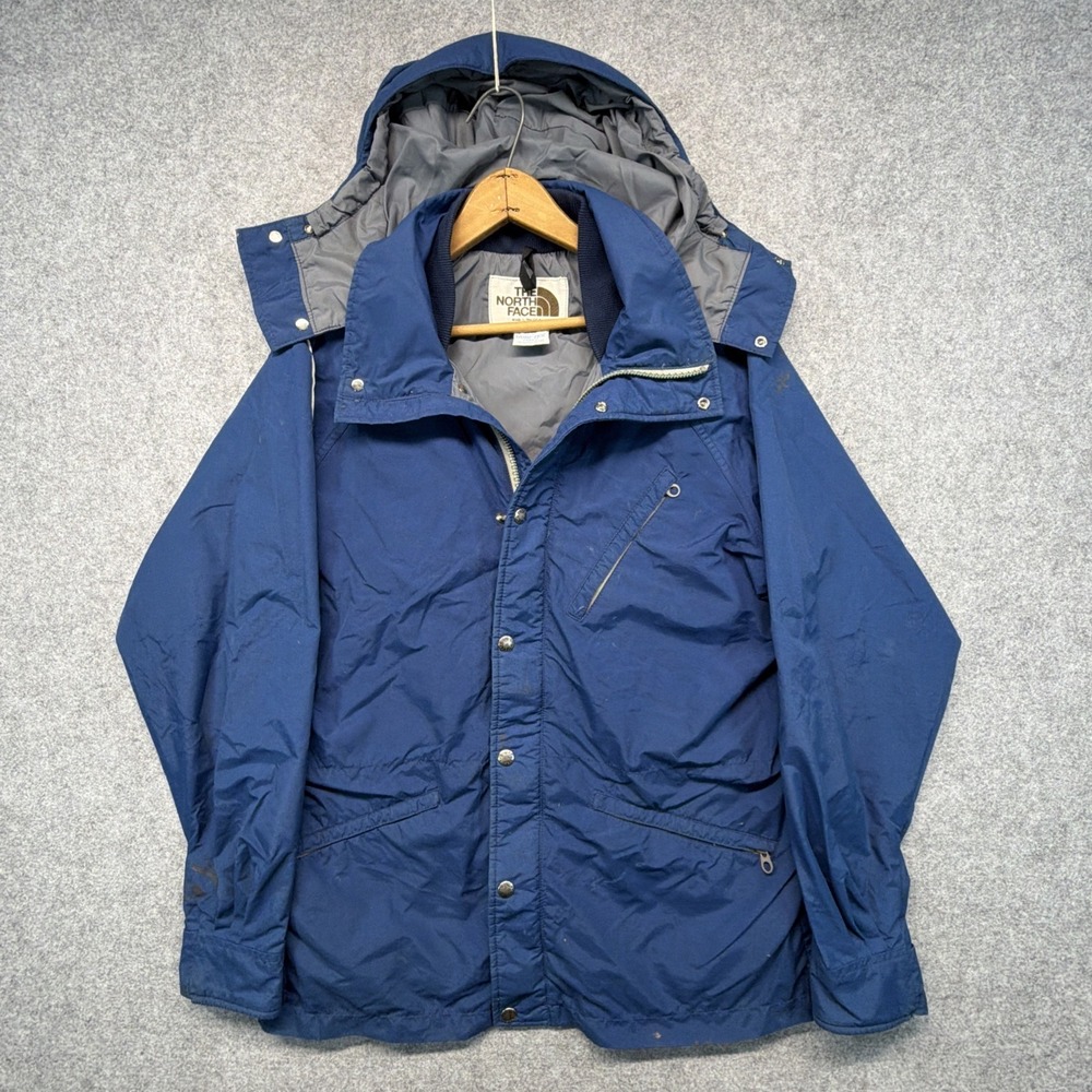 Vintage North Face Medium Gore-Tex Made in USA Mens Brown Label Hooded Jacket